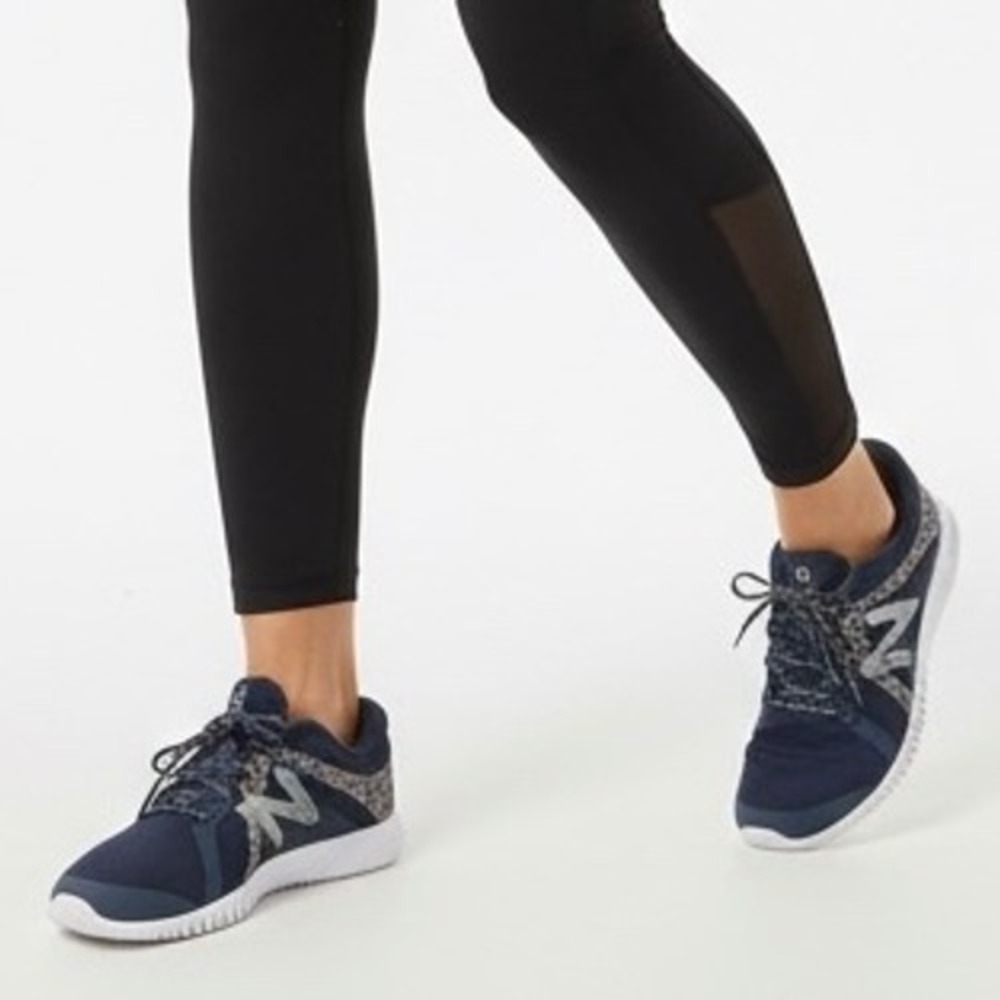 New Balance Flexonic Sneakers Women 10‎ Gray Lace Up LIghtweight Run Active Walk